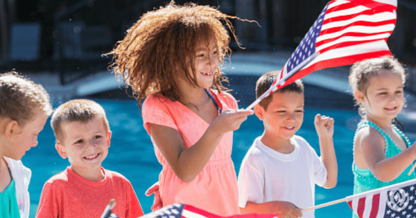 fourth of july pool party