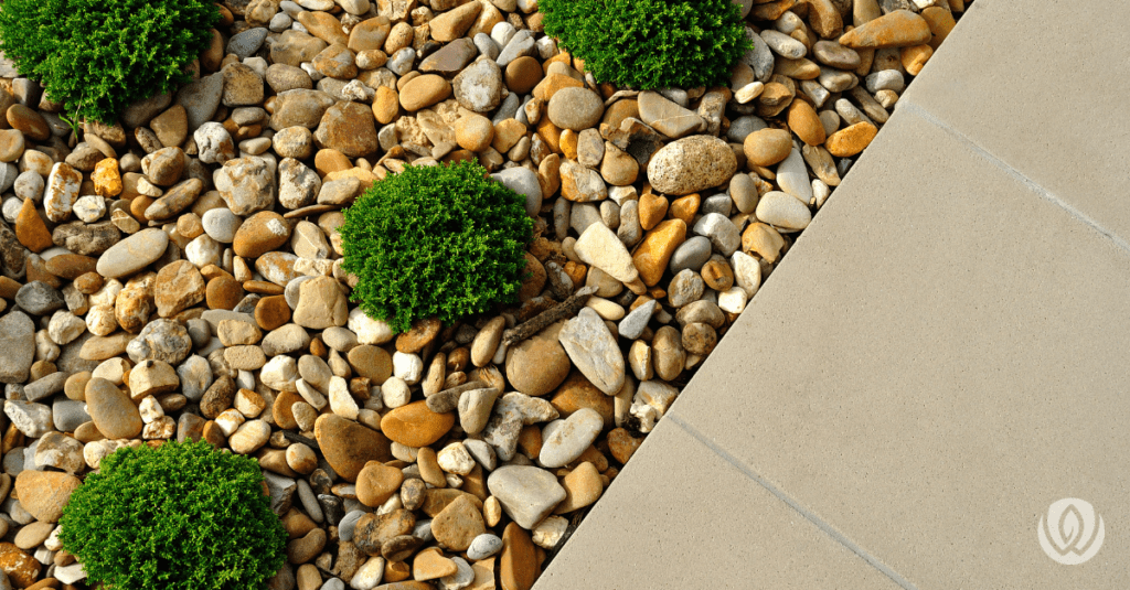 modern rock garden